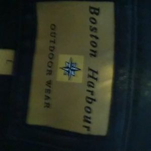 Boston harbor leather jacket